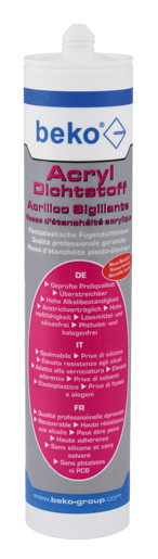 Beko Acryl-Dichtstoff 310 ml Weiß
